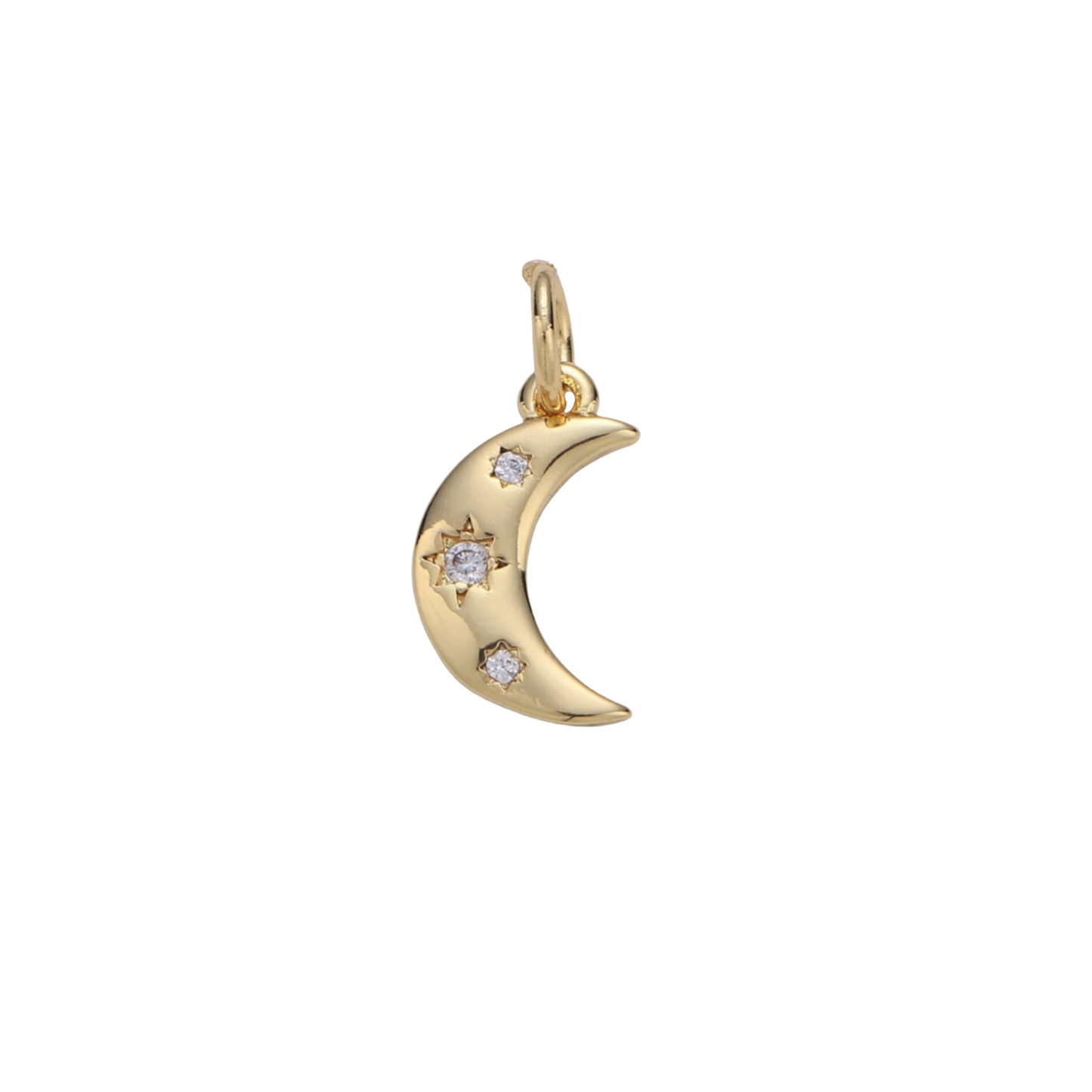 Mini Crescent Moon Charm
