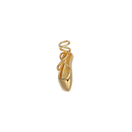 Small Gold Pointe Shoe