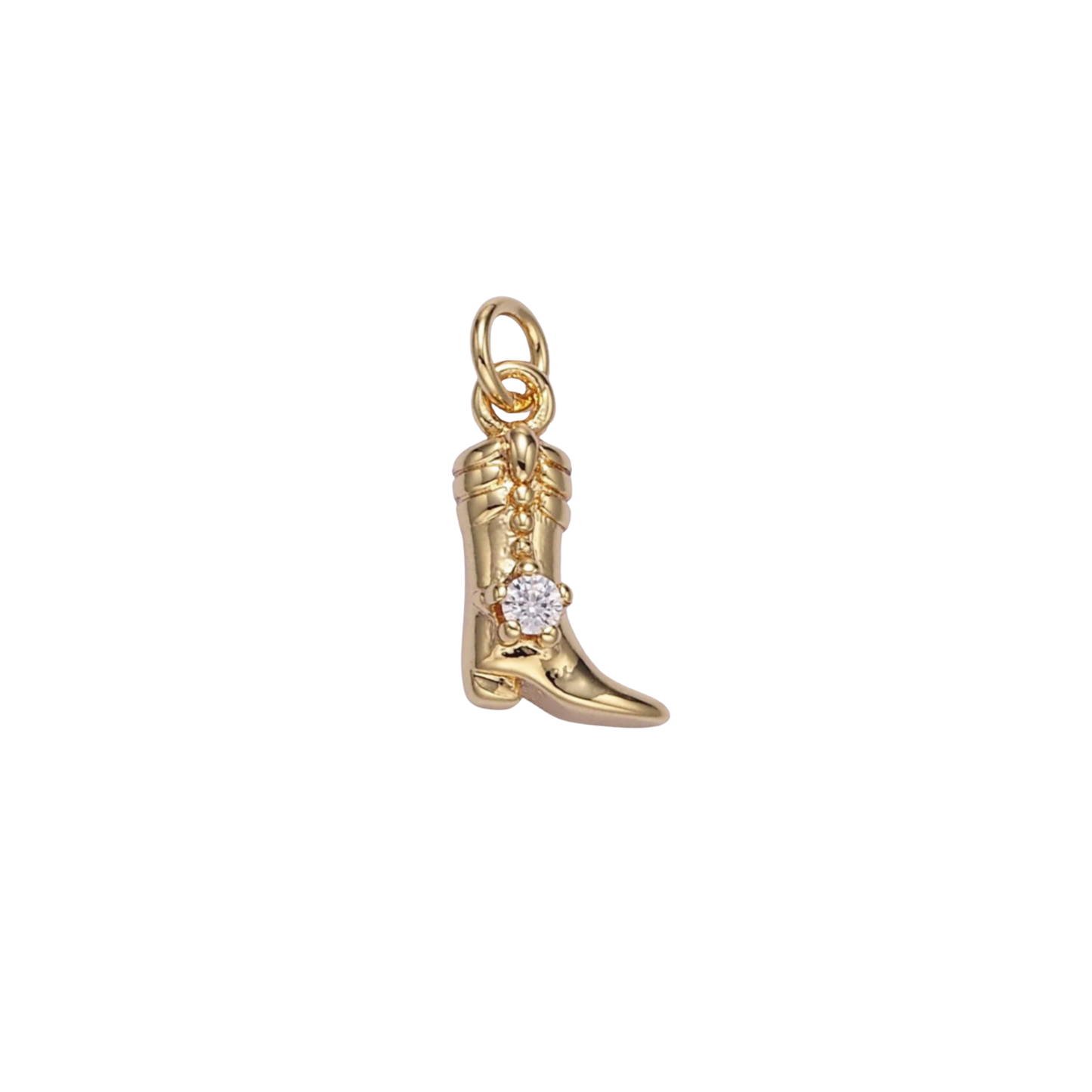 Mini Cowboy Boot Charm