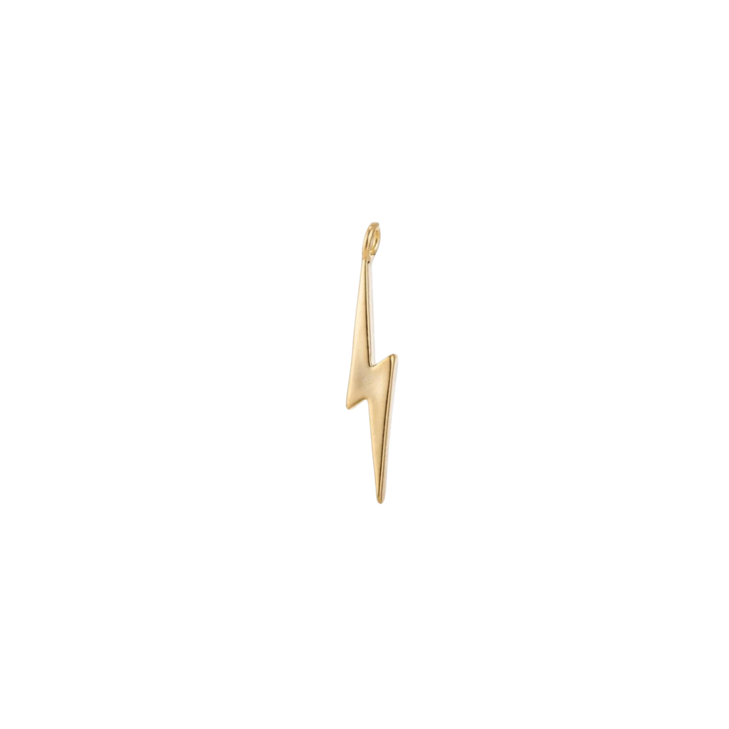 Small Gold Lightning Bolt