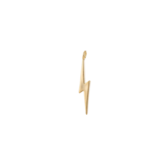 Small Gold Lightning Bolt