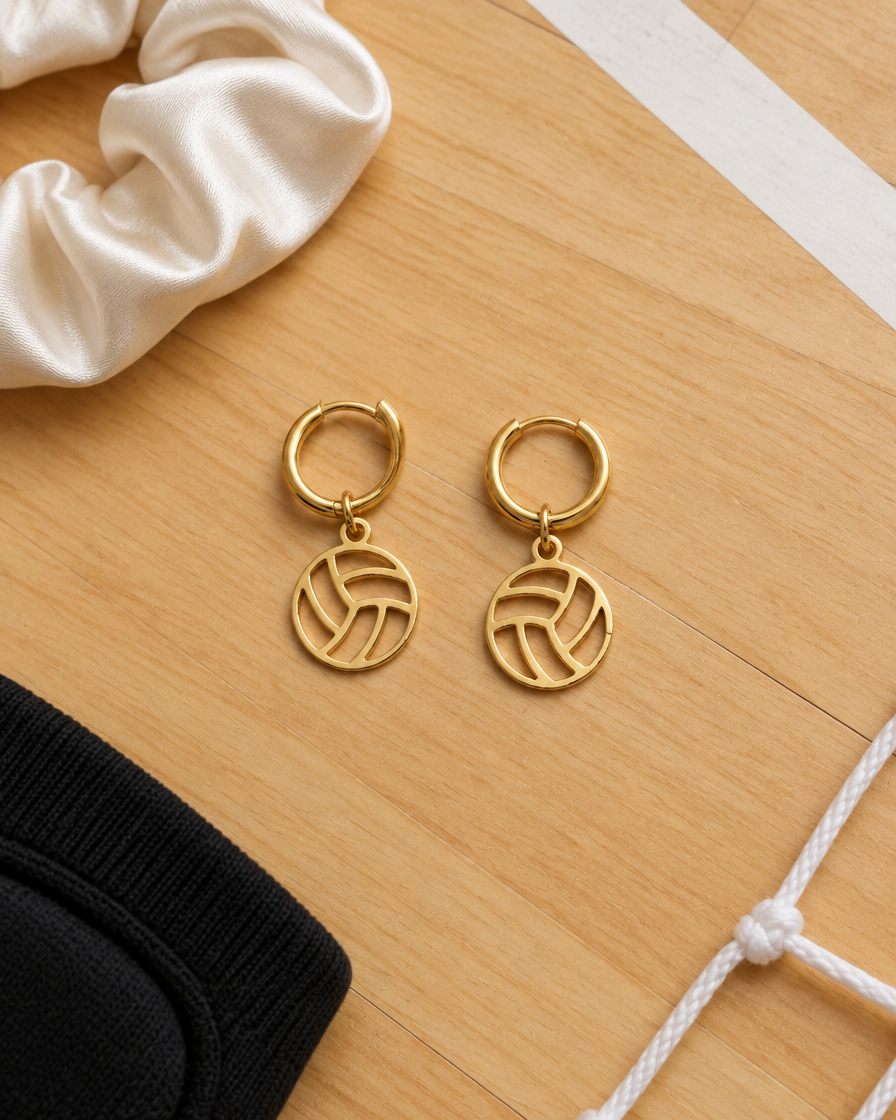 Volleyball Dangle Earrings