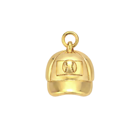 Small Baseball Hat Charm