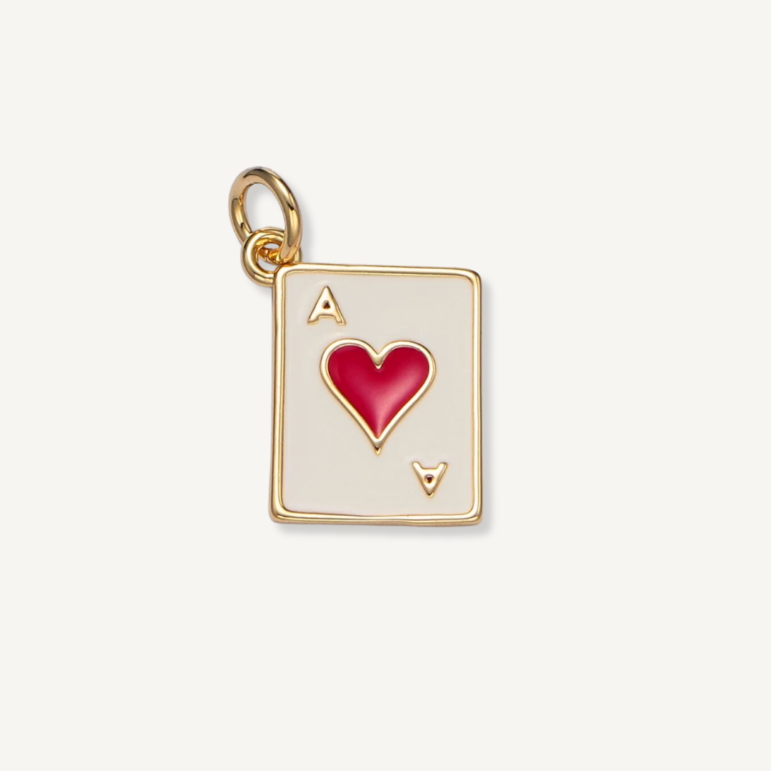 Medium Ace Card Charm