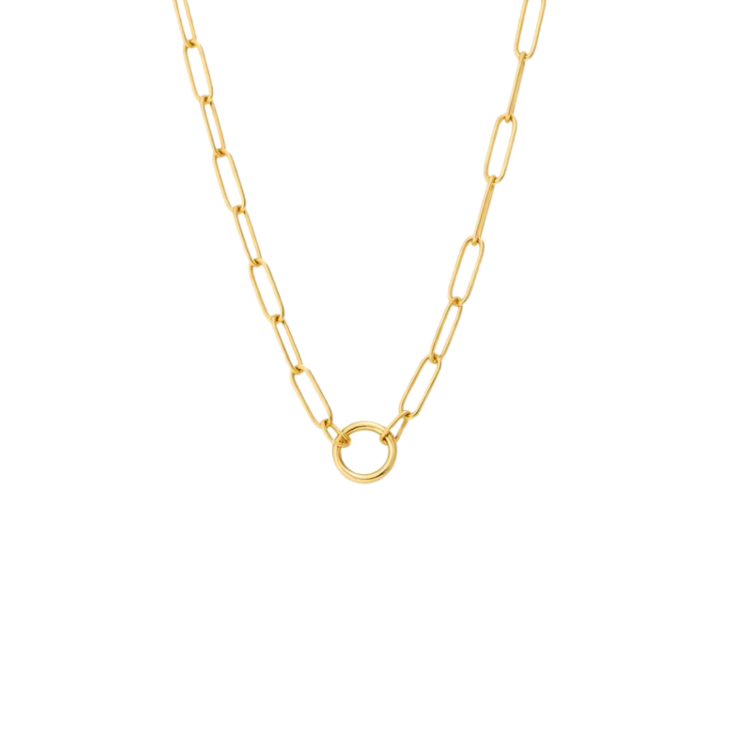 18K Charm Holder Necklace