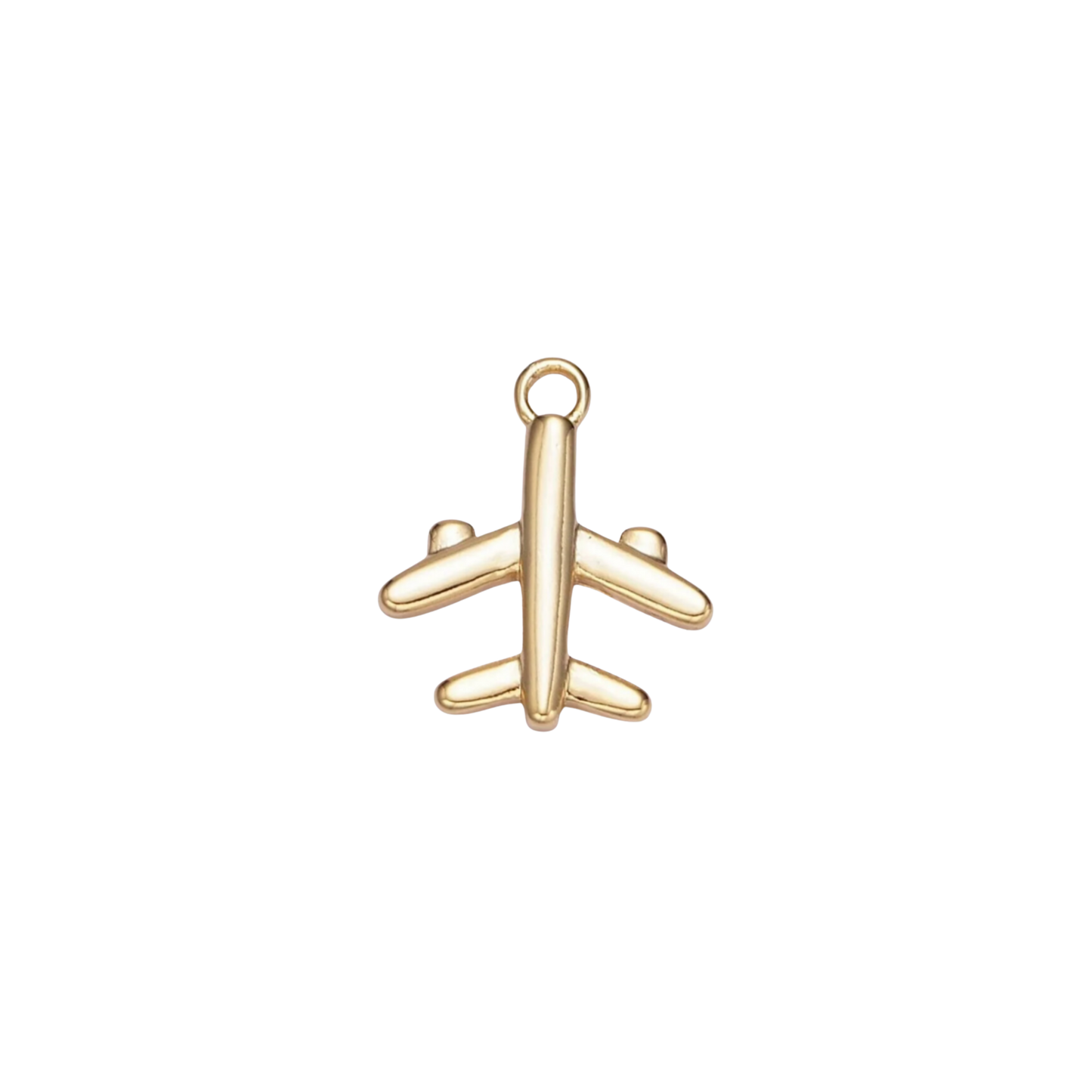 Mini Airplane Charm