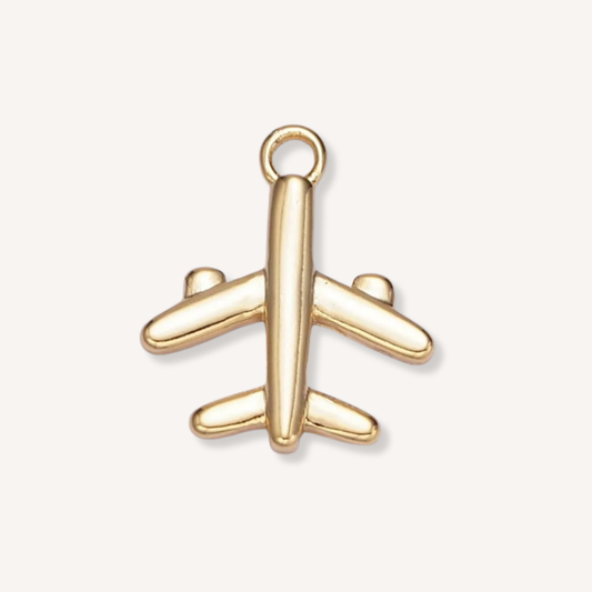 Mini Airplane Charm
