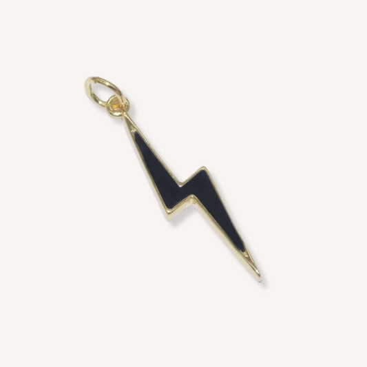 Medium Lightning Bolt Charm