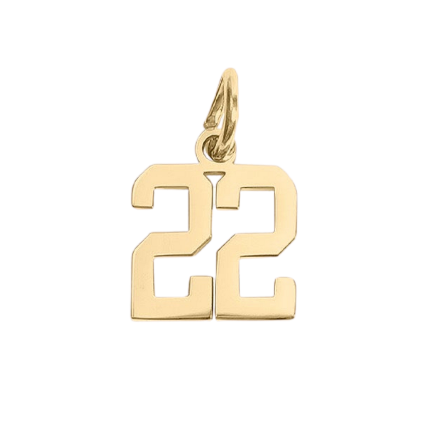 Small Varsity Number Charms