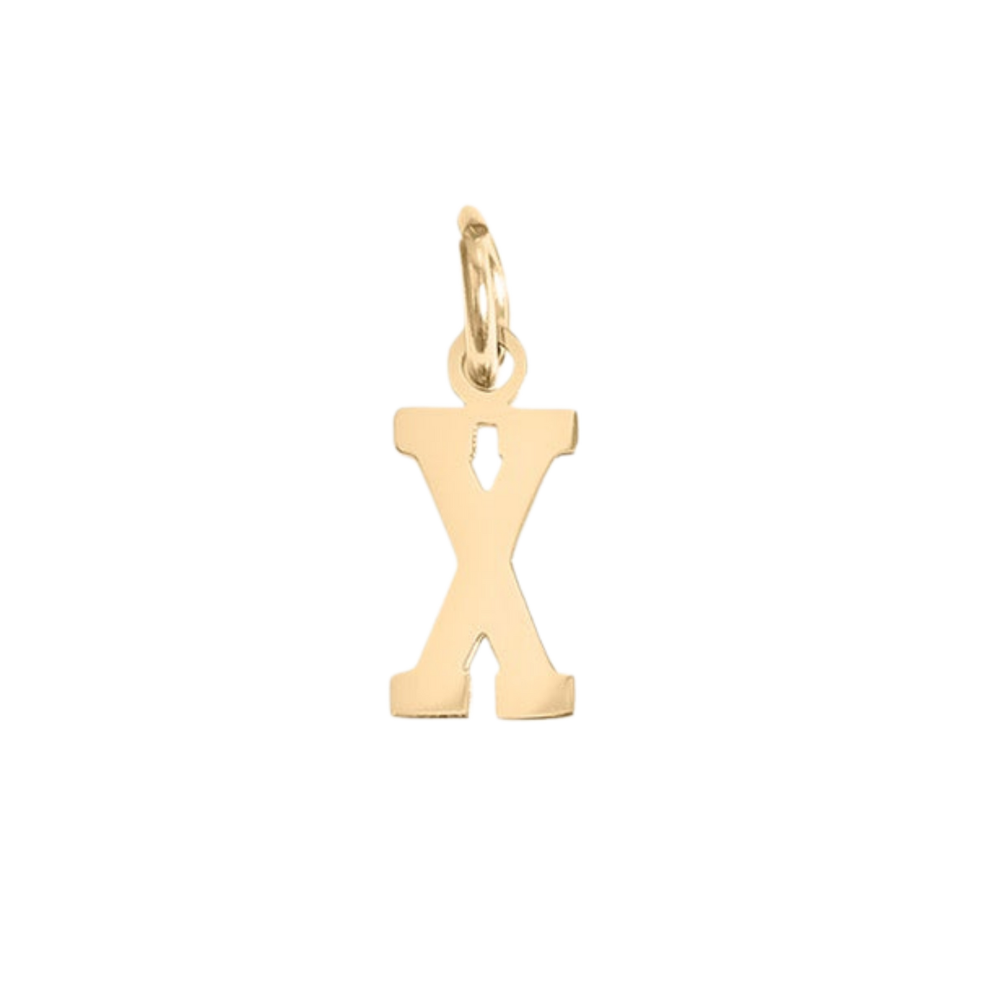 Small Varsity Initial Charms