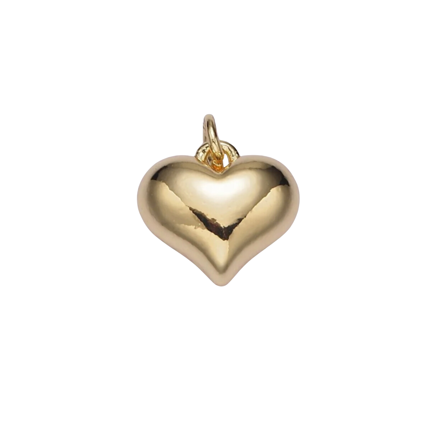 Small Bubble Heart Charm