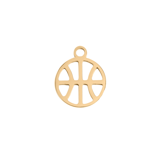 Small Basketball Charm
