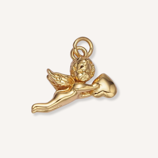 Mini Cherub Angel Charm