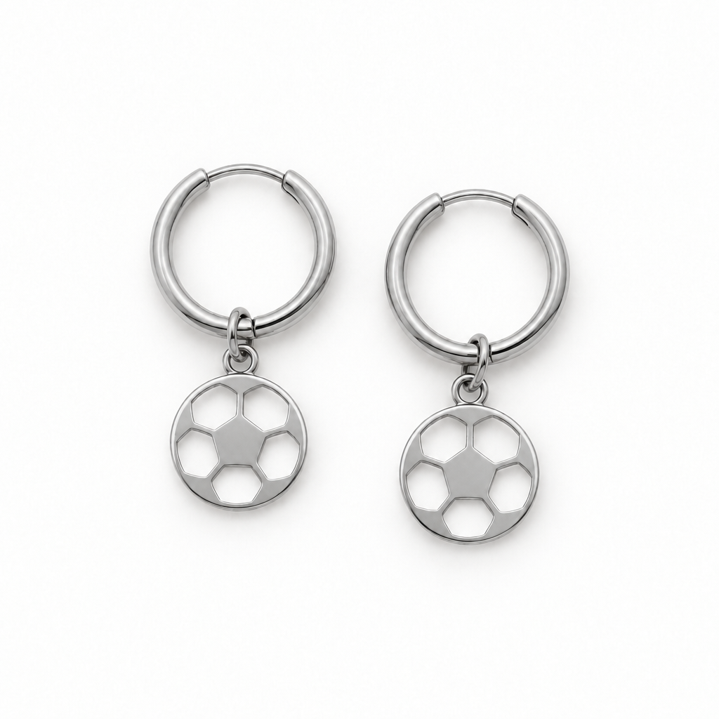Soccer Dangle Earrings