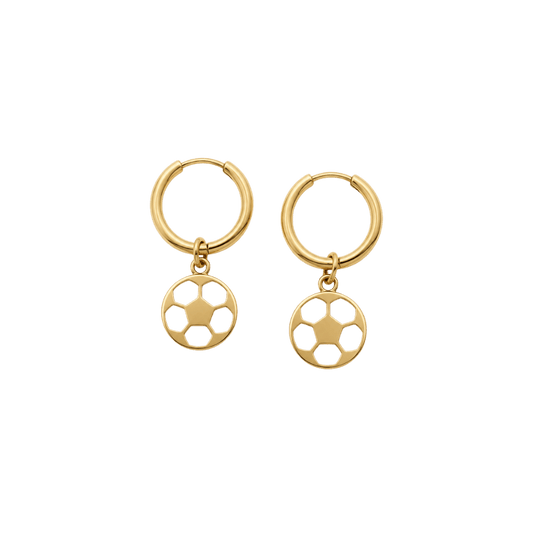 Soccer Dangle Earrings
