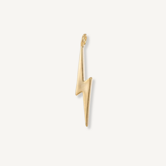 Small Gold Lightning Bolt