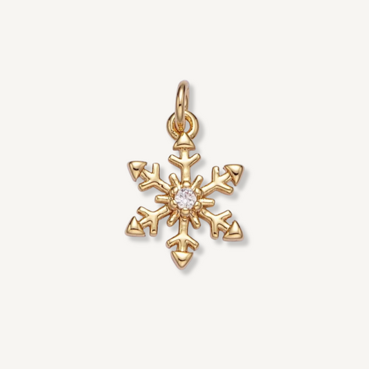 Mini Snowflake Charm