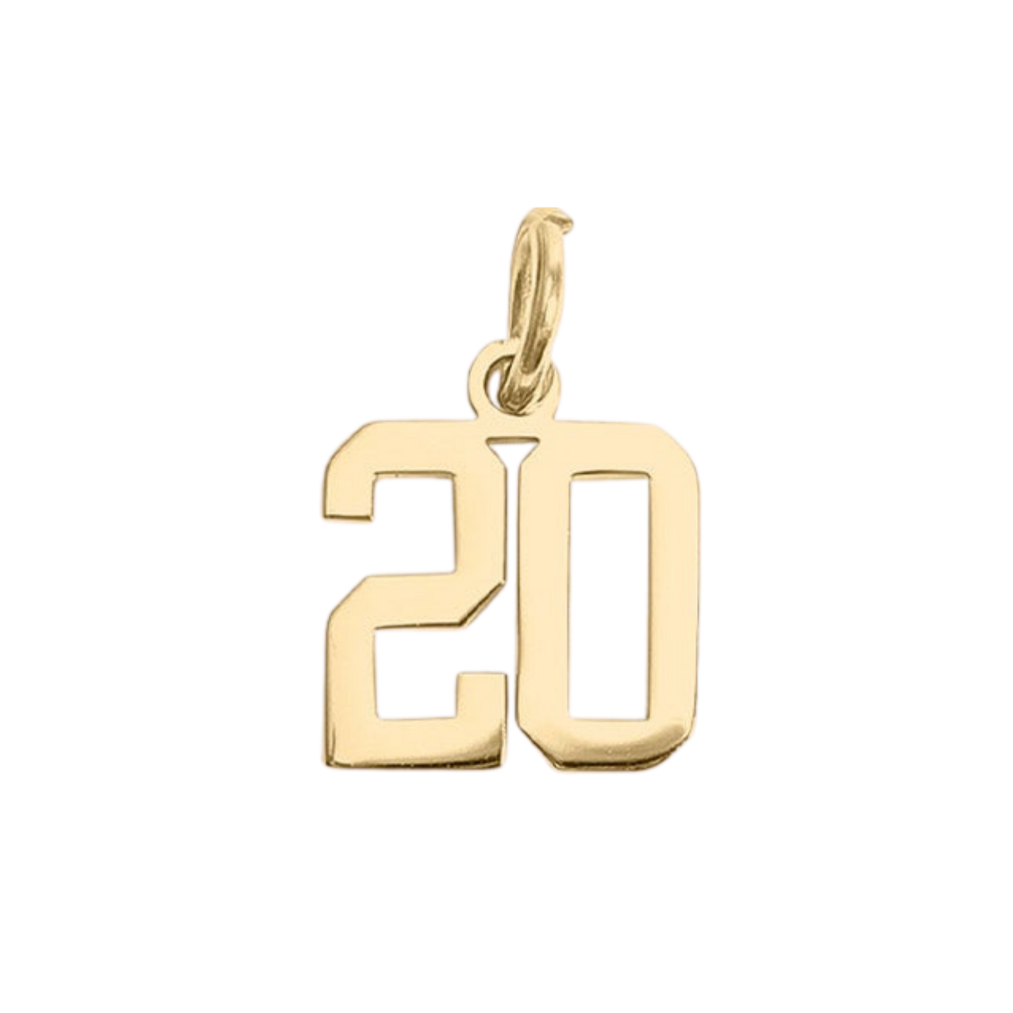 Small Varsity Number Charms