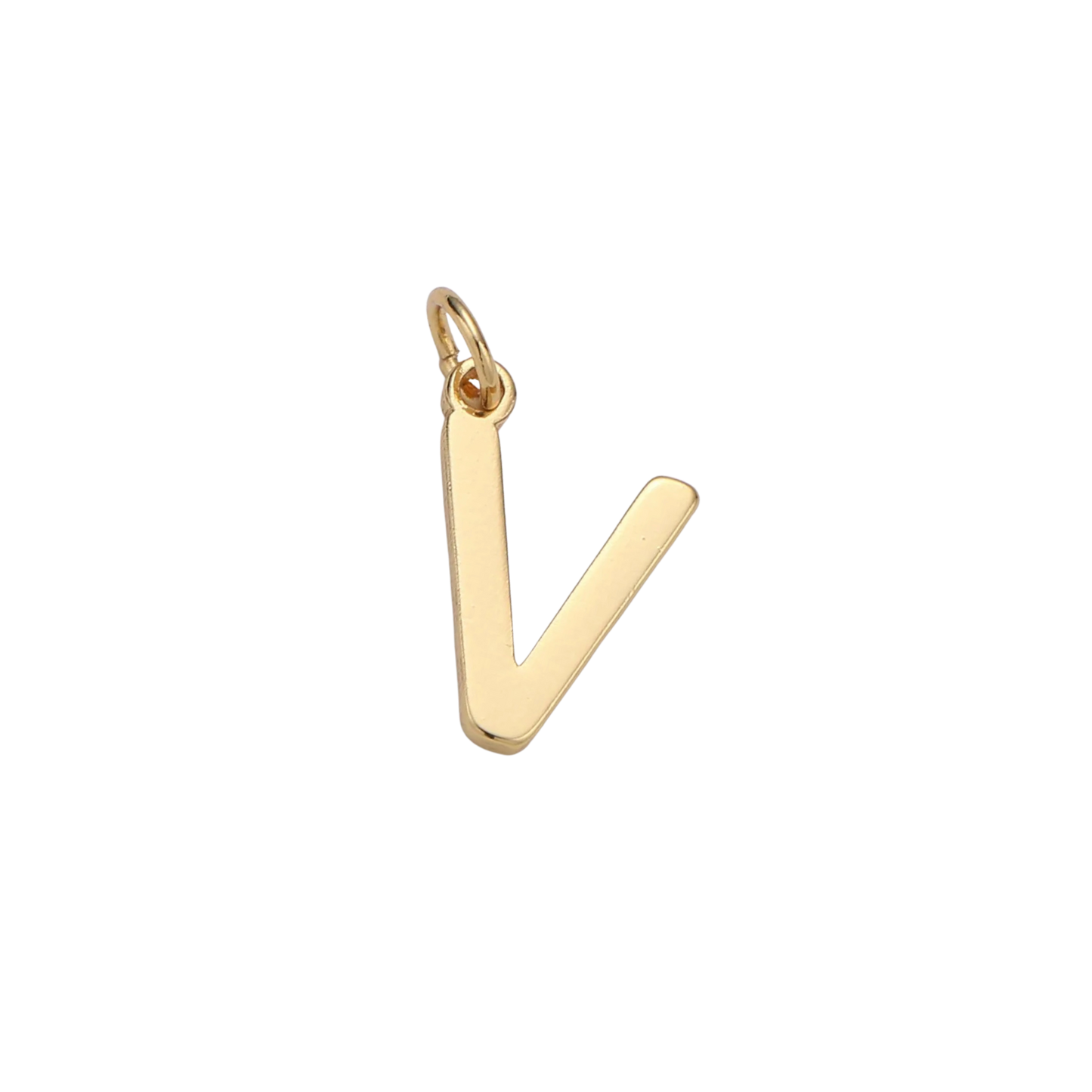 Mini Gold Initial Charm