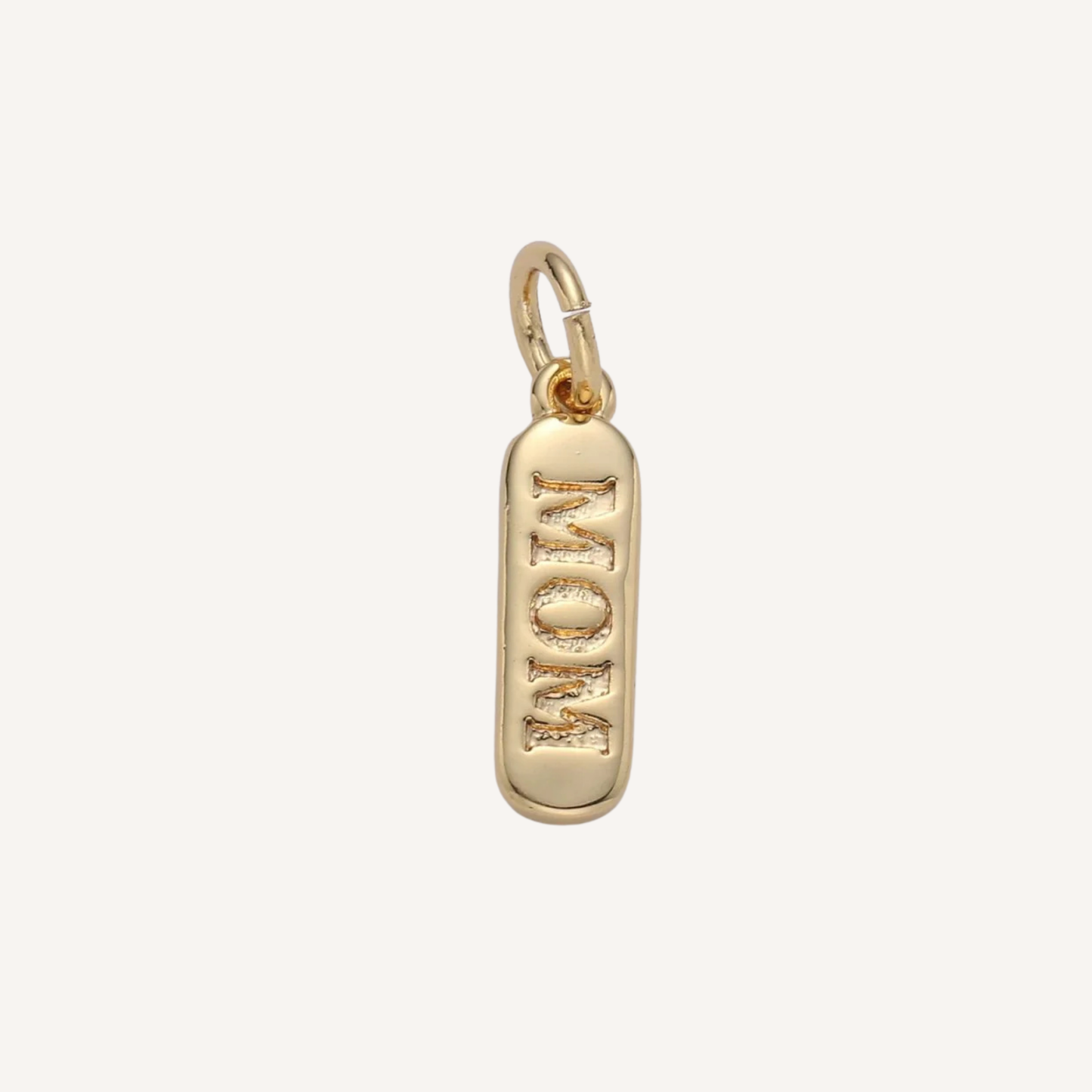 Mini Word Tag Charms