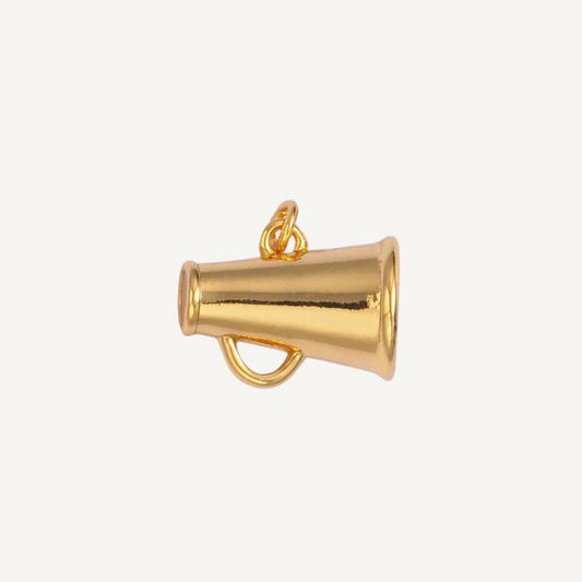 Large Megaphone Charm