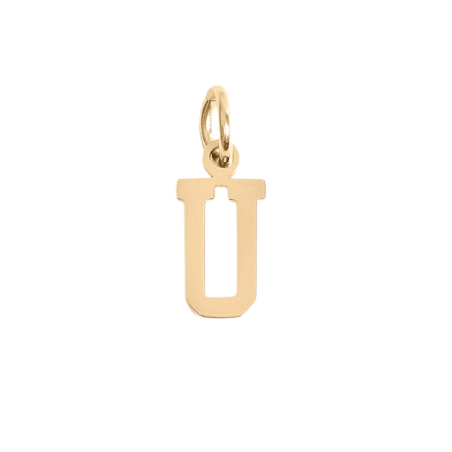 Small Varsity Initial Charms