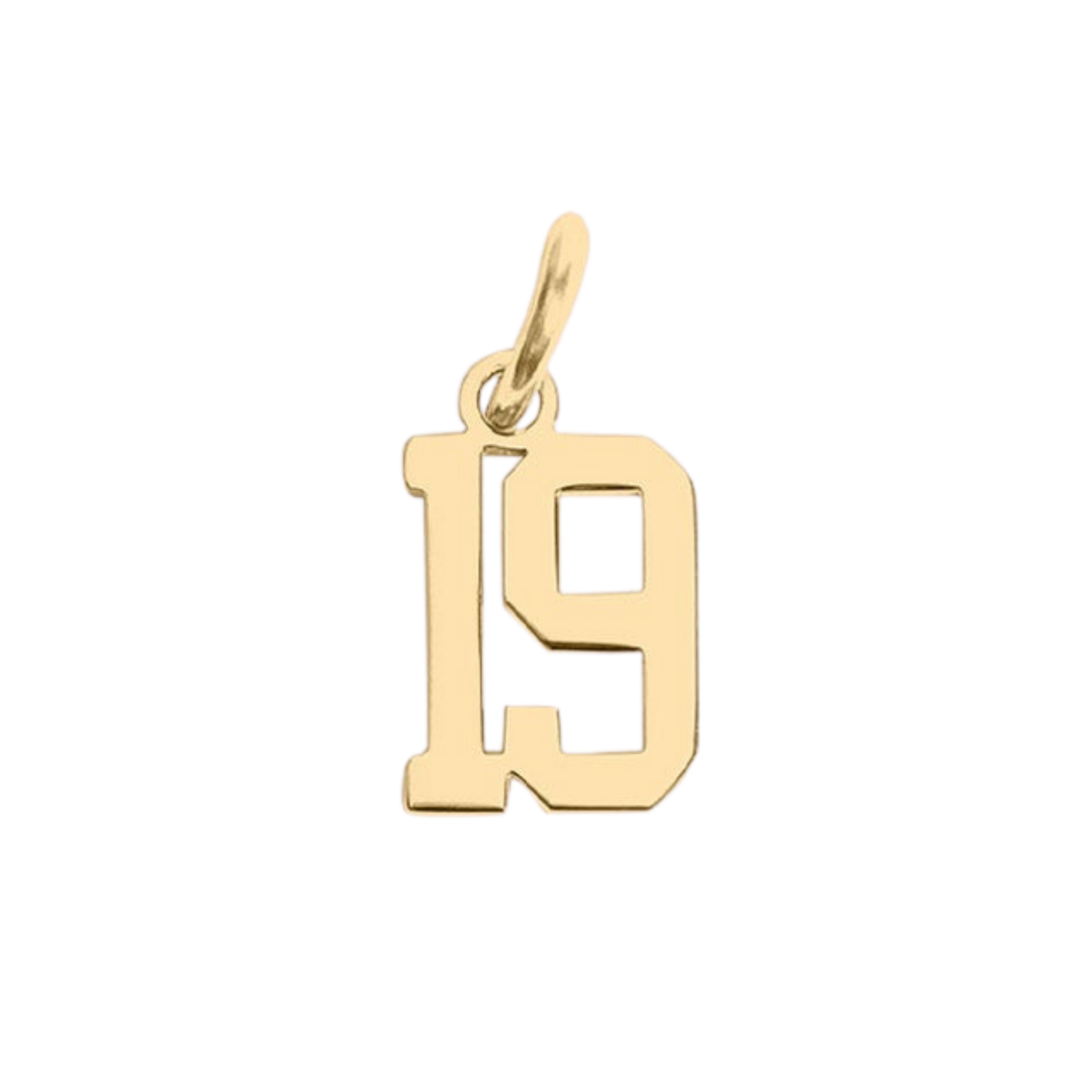 Small Varsity Number Charms