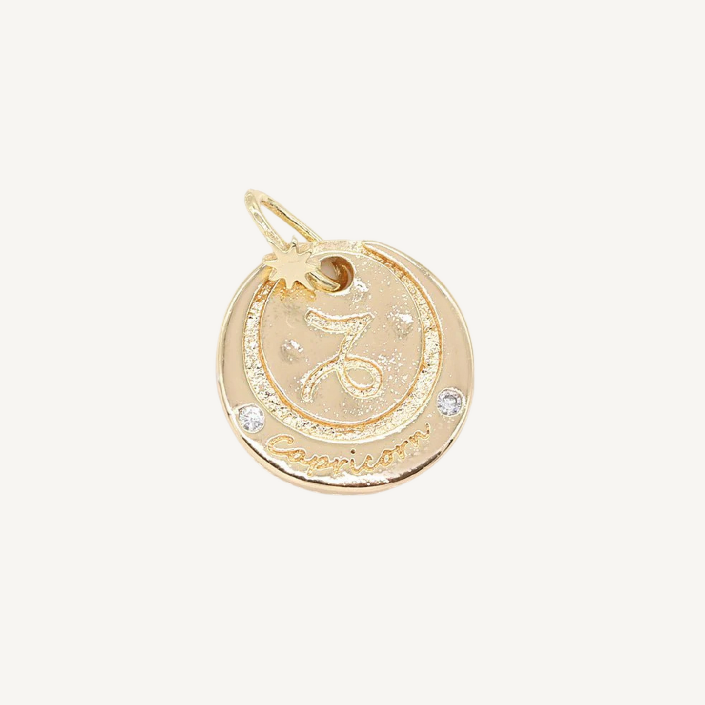 Medium Zodiac Coin Charm