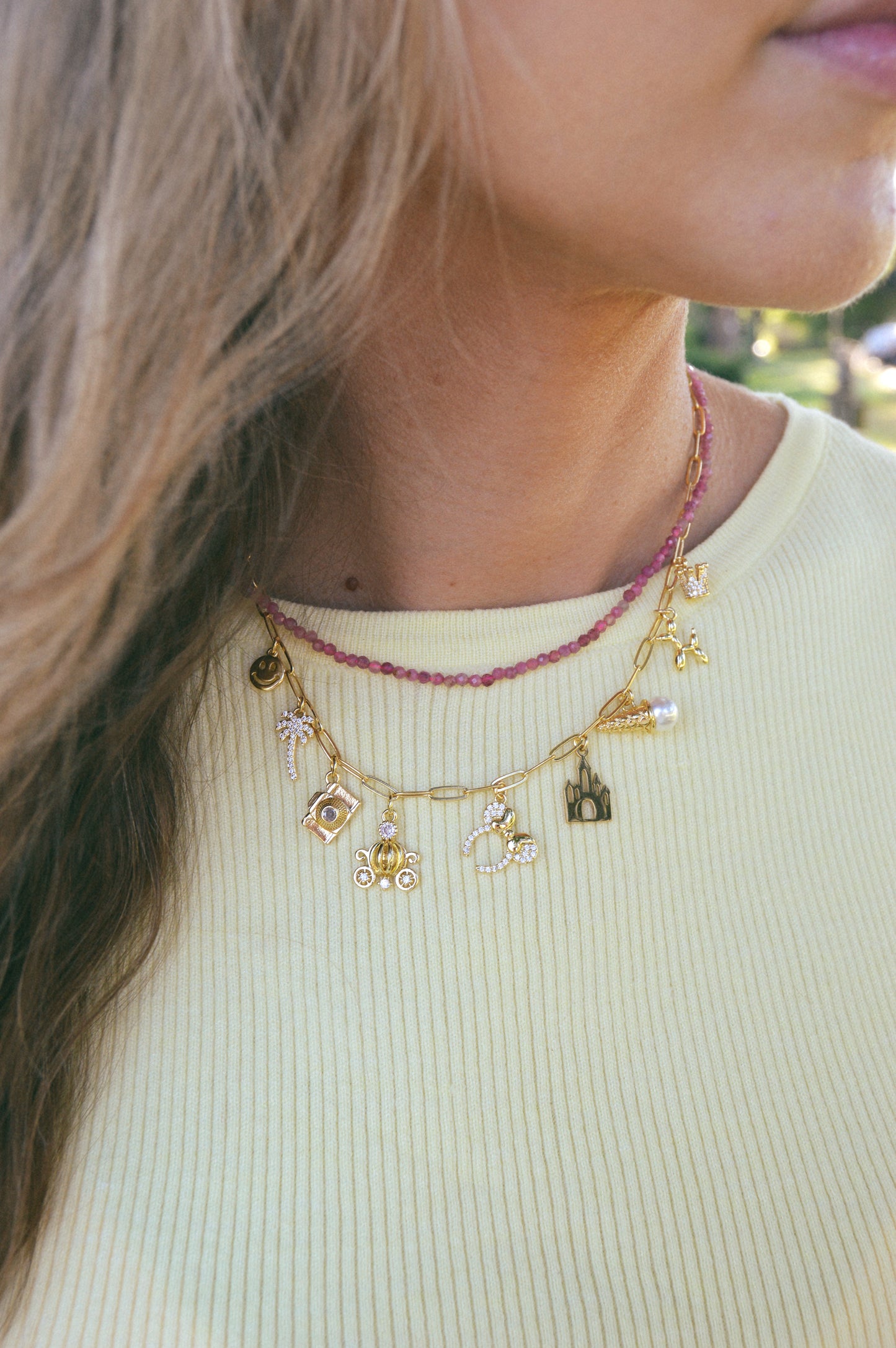 Gemstone Beaded Necklace