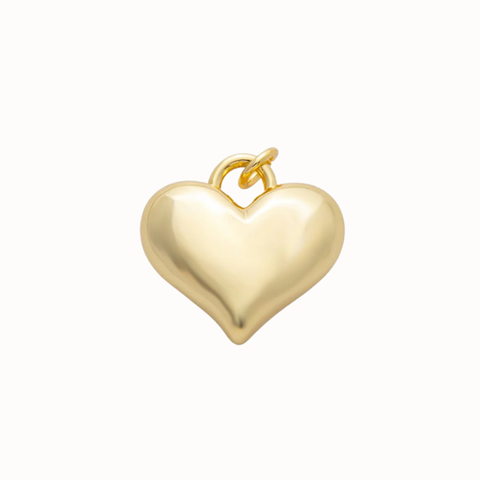 Medium Bubble Heart Charm