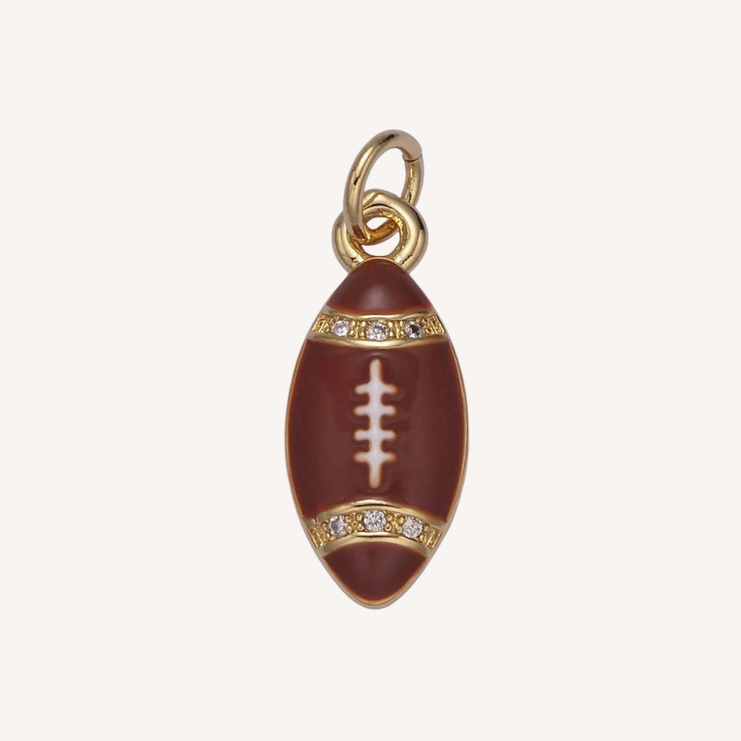 Small Football Charms