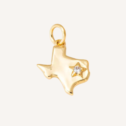 Small Texas State Charm