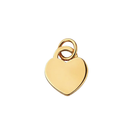 Small Engravable Heart Charm