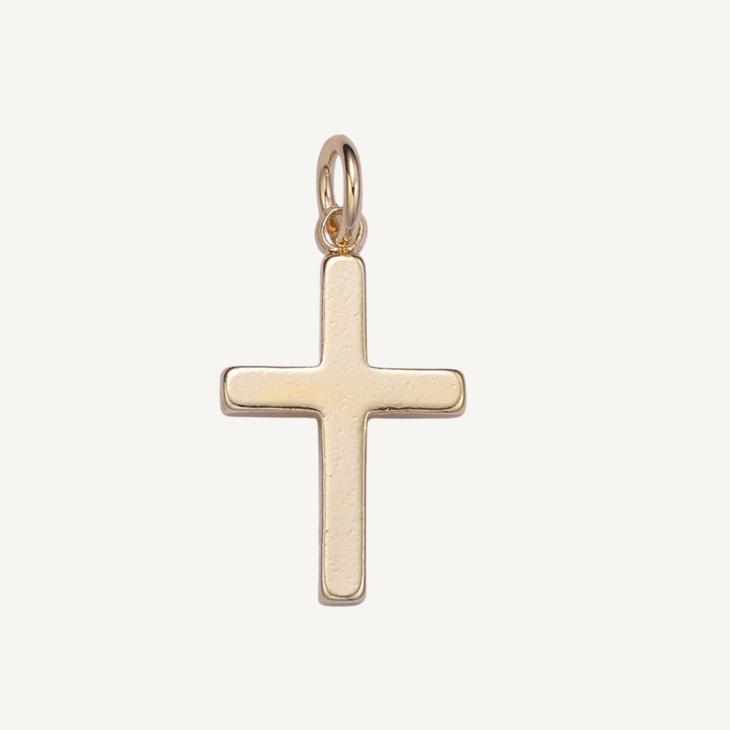 Gold Cross Charm
