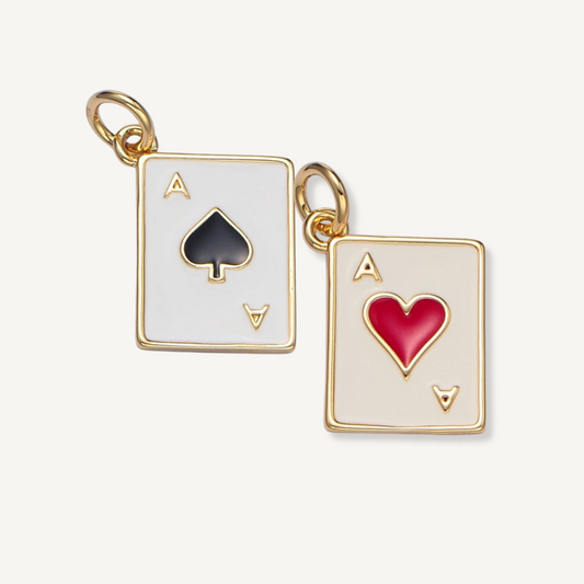 Medium Ace Card Charm