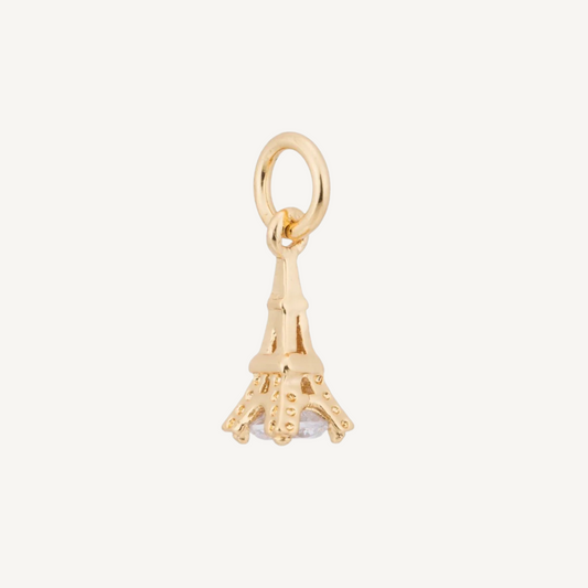 Mini Gold Eiffel Tower Charm