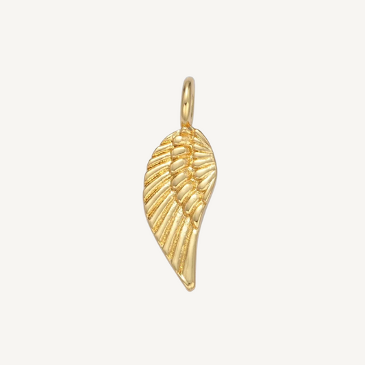 Small Angel Wing Charm