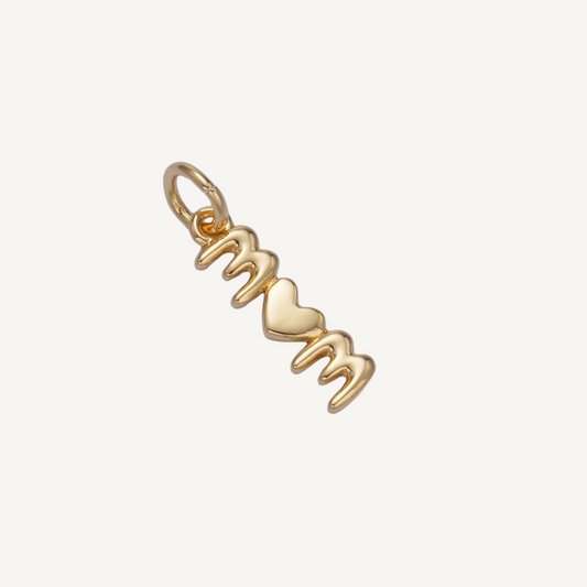Mini "Mom" Charm