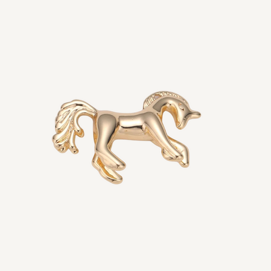 Medium Gold Unicorn Charm