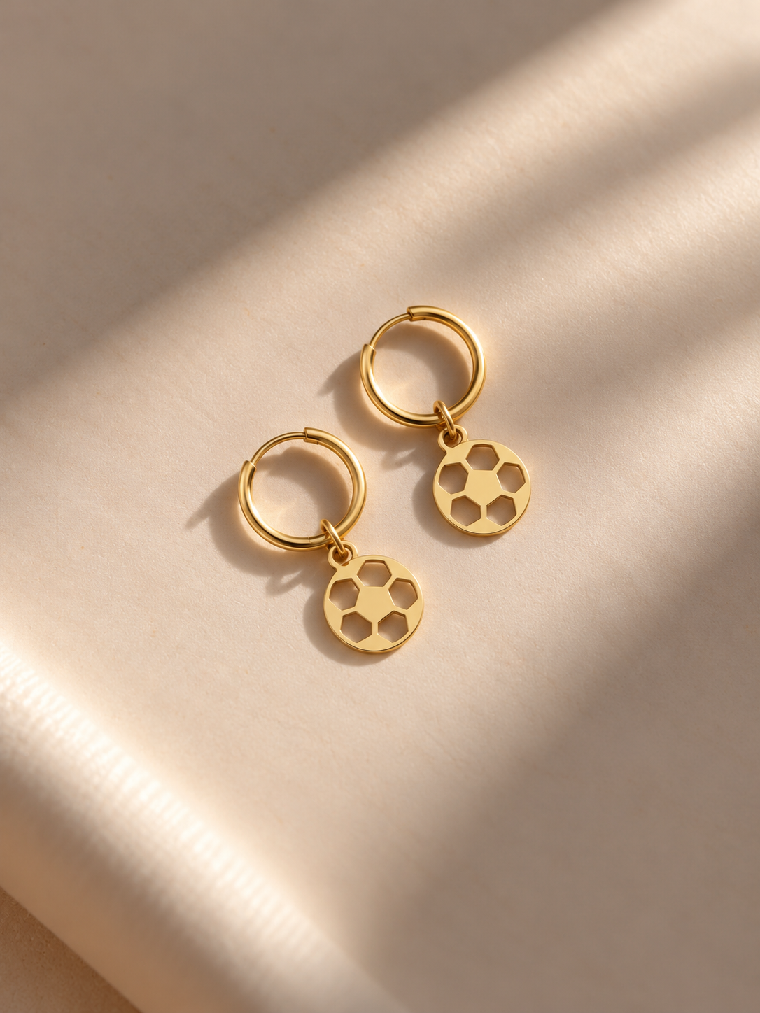 Soccer Dangle Earrings