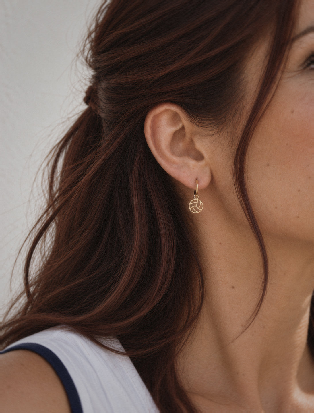 Volleyball Dangle Earrings