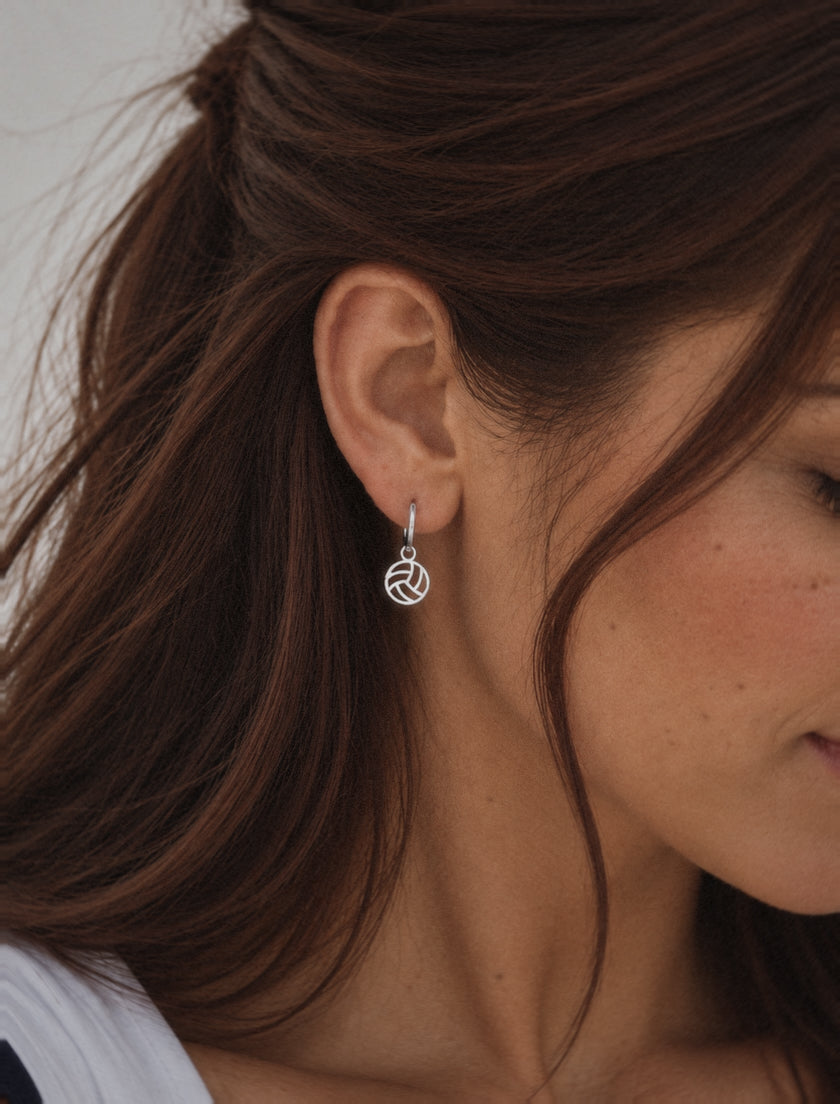 Volleyball Dangle Earrings