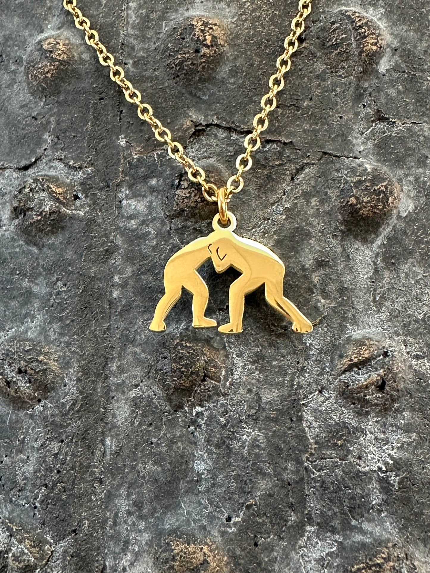 Large Wrestling Charm (Engravable)