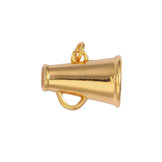 Large Megaphone Charm