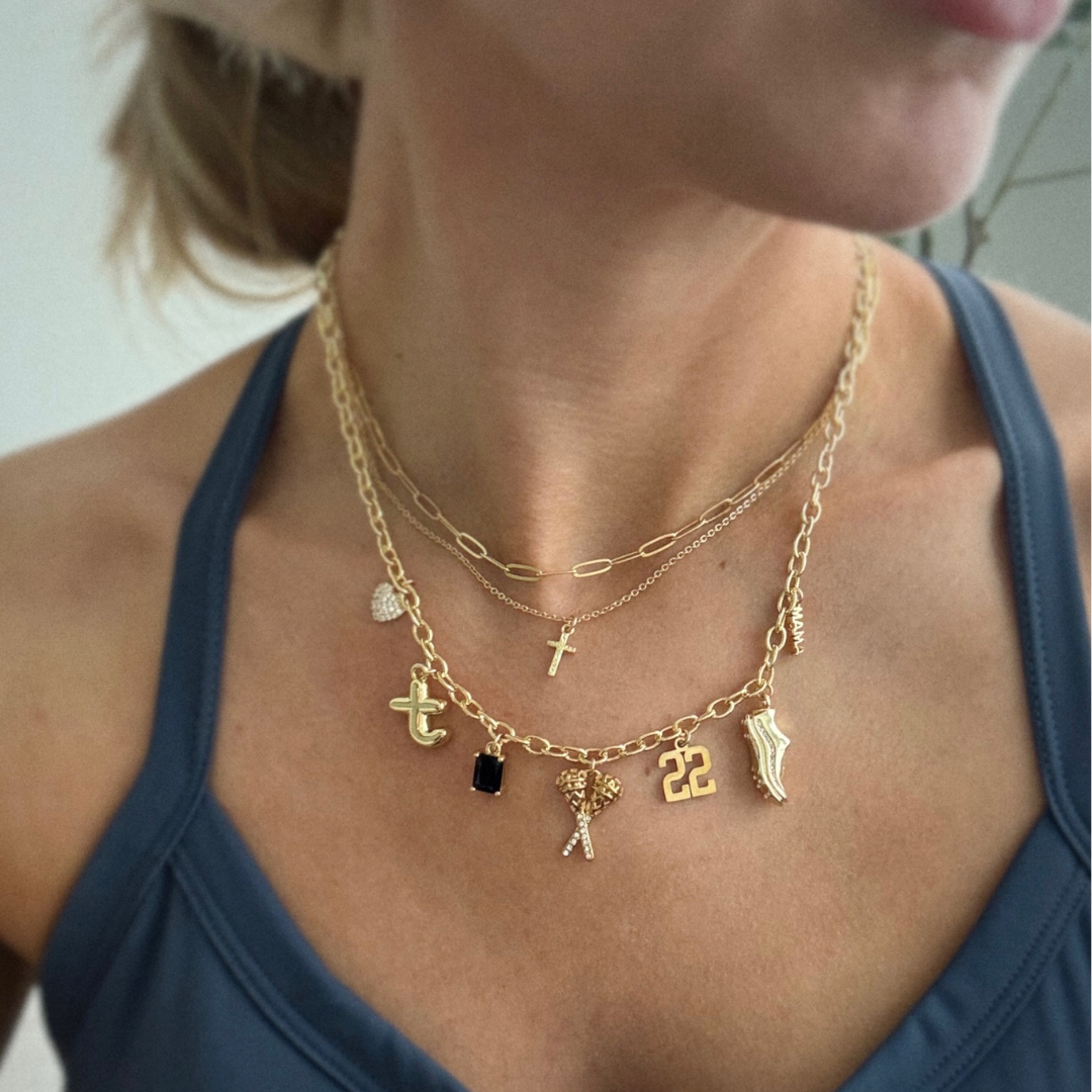 Small Lacrosse Stick Charm