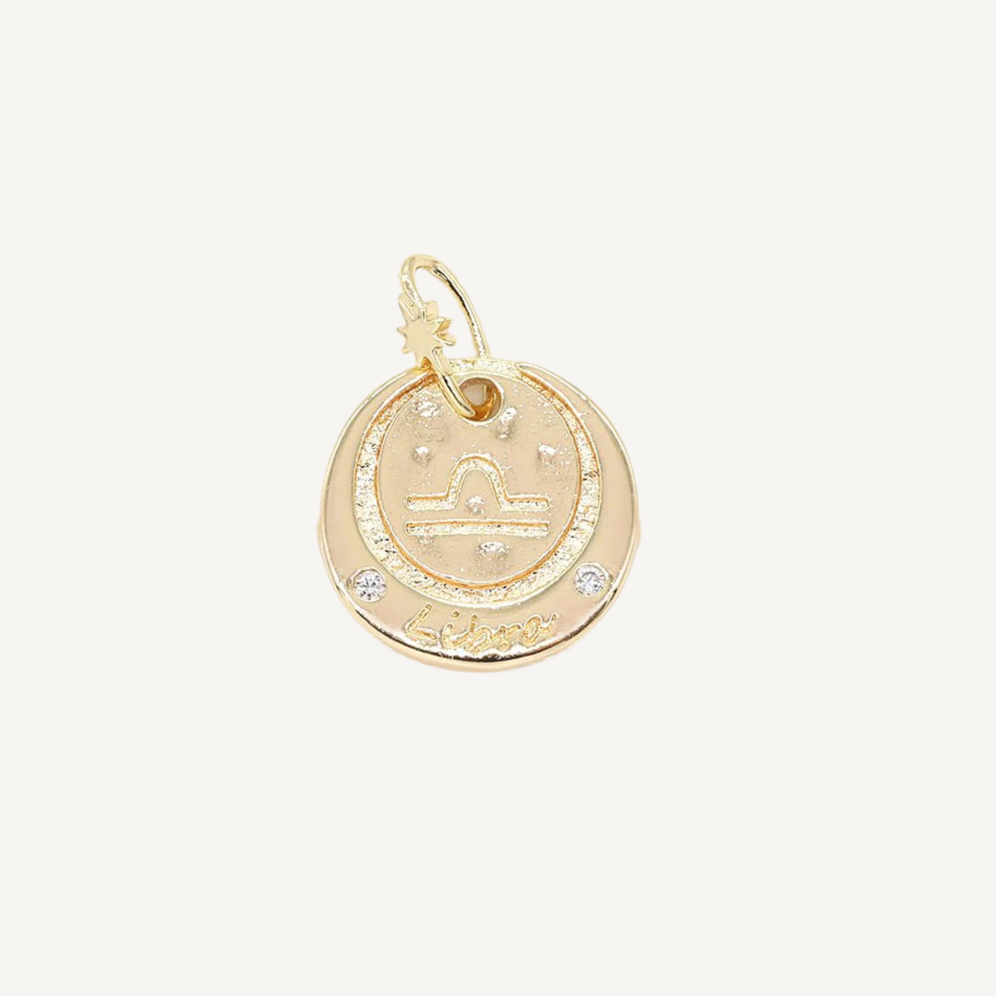 Medium Zodiac Coin Charm