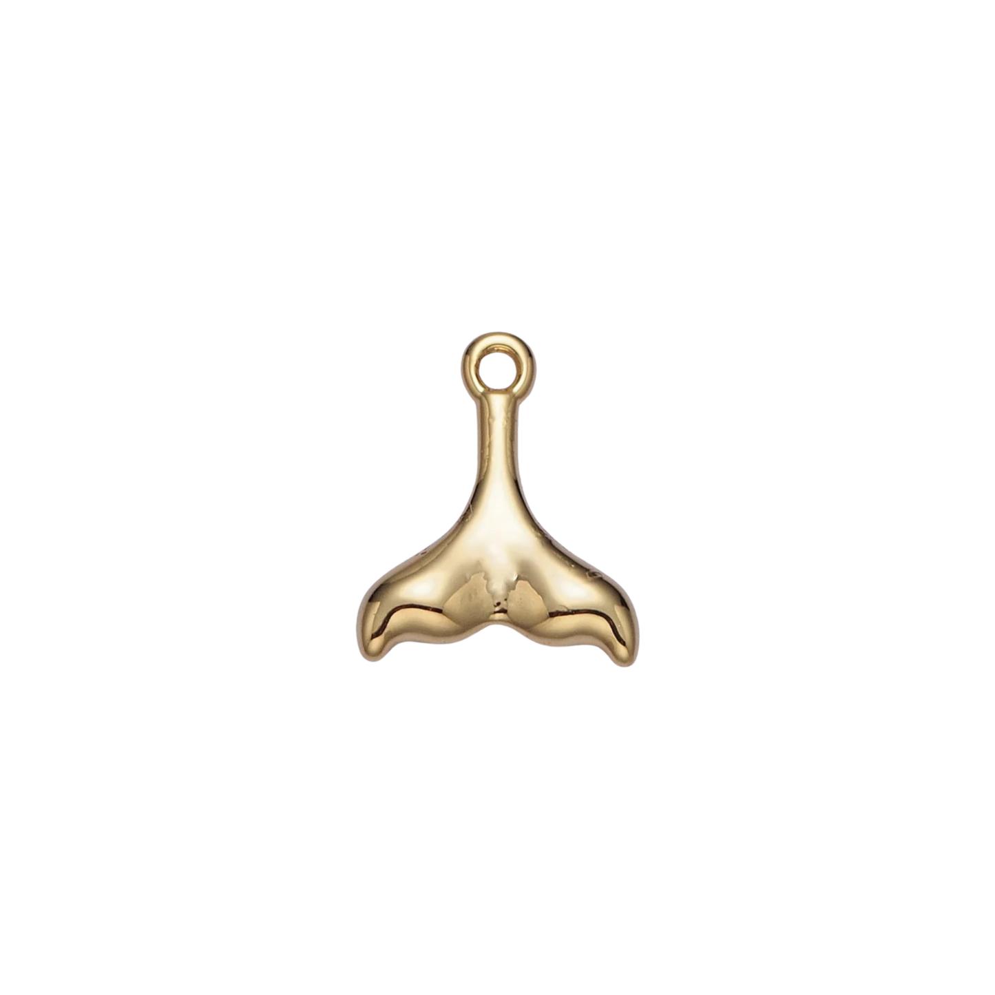 Mini Whale Tail Charm