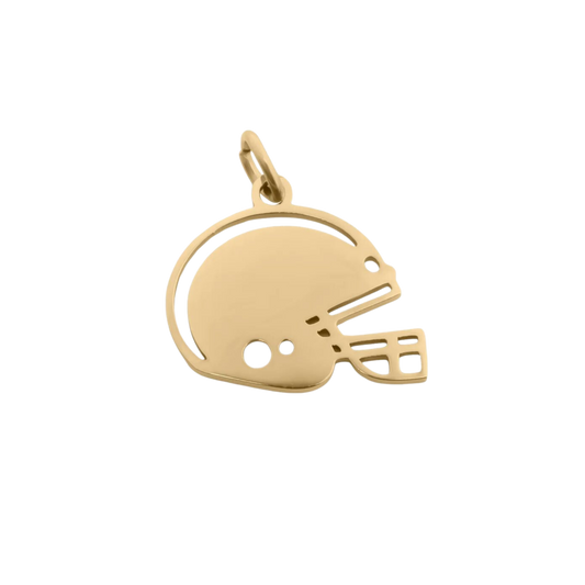 Medium Football Helmet Charm (Engravable)