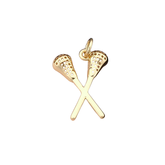Medium Lacrosse Sticks Charm
