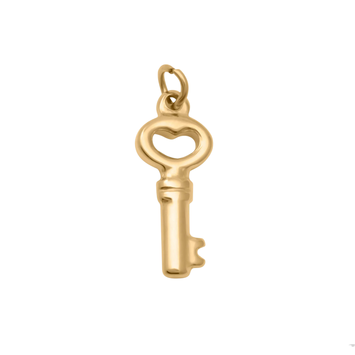 Medium Gold Key Charm